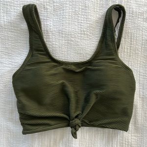 Coral Reef Swim Ribbed Top